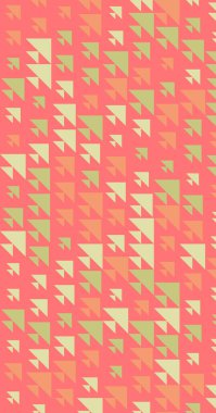 Soyut Renk Yarım Tonlama Noktaları üretken sanat arkaplanı çizimi