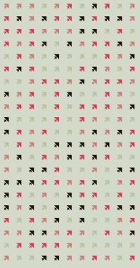 Soyut Renk Yarım Tonlama Noktaları üretken sanat arkaplanı çizimi