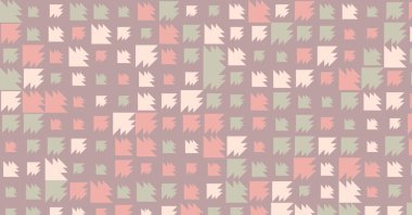 Soyut Renk Yarım Tonlama Noktaları üretken sanat arkaplanı çizimi