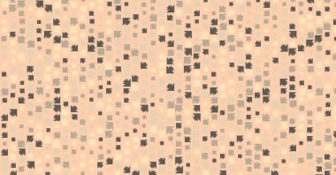 Soyut Renk Yarım Tonlama Noktaları üretken sanat arkaplanı çizimi