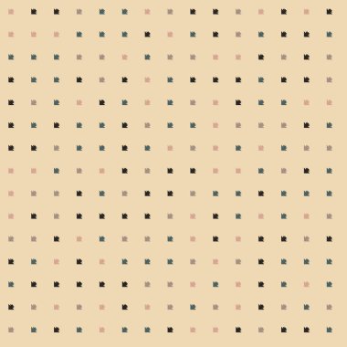 Soyut Renk Yarım Tonlama Noktaları üretken sanat arkaplanı çizimi