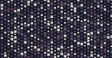 Soyut Renk Yarım Tonlama Noktaları üretken sanat arkaplanı çizimi