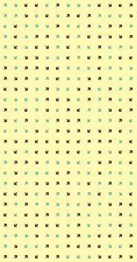 Soyut Renk Yarım Tonlama Noktaları üretken sanat arkaplanı çizimi