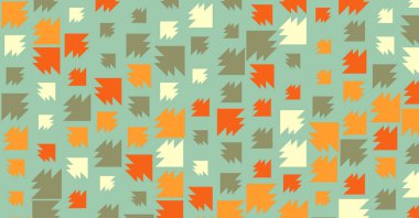 Soyut Renk Yarım Tonlama Noktaları üretken sanat arkaplanı çizimi