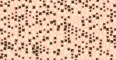 Soyut Renk Yarım Tonlama Noktaları üretken sanat arkaplanı çizimi