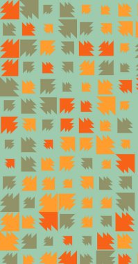 Soyut Renk Yarım Tonlama Noktaları üretken sanat arkaplanı çizimi