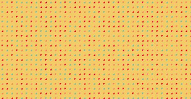 Soyut Renk Yarım Tonlama Noktaları üretken sanat arkaplanı çizimi