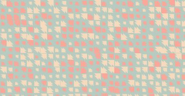 Soyut Renk Yarım Tonlama Noktaları üretken sanat arkaplanı çizimi