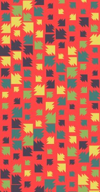 Soyut Renk Yarım Tonlama Noktaları üretken sanat arkaplanı çizimi