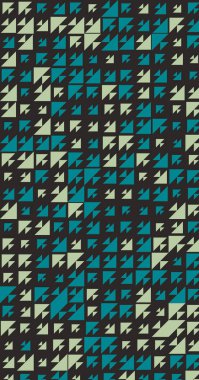 Soyut Renk Yarım Tonlama Noktaları üretken sanat arkaplanı çizimi