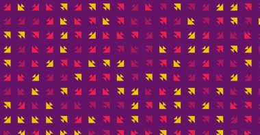 Soyut Renk Yarım Tonlama Noktaları üretken sanat arkaplanı çizimi