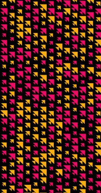 Soyut Renk Yarım Tonlama Noktaları üretken sanat arkaplanı çizimi