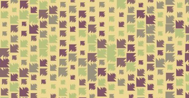 Soyut Renk Yarım Tonlama Noktaları üretken sanat arkaplanı çizimi