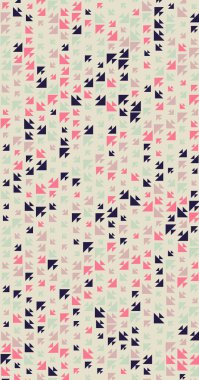 Soyut Renk Yarım Tonlama Noktaları üretken sanat arkaplanı çizimi