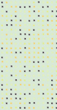 Soyut Renk Yarım Tonlama Noktaları üretken sanat arkaplanı çizimi