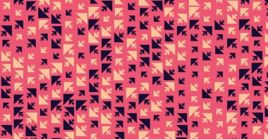 Soyut Renk Yarım Tonlama Noktaları üretken sanat arkaplanı çizimi