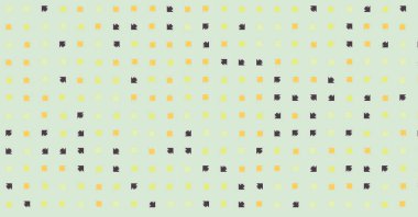 Soyut Renk Yarım Tonlama Noktaları üretken sanat arkaplanı çizimi