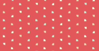 Soyut Renk Yarım Tonlama Noktaları üretken sanat arkaplanı çizimi