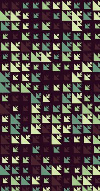 Soyut Renk Yarım Tonlama Noktaları üretken sanat arkaplanı çizimi