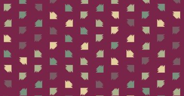 Soyut Renk Yarım Tonlama Noktaları üretken sanat arkaplanı çizimi