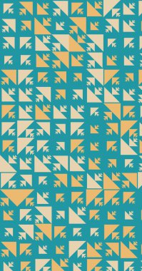 Soyut Renk Yarım Tonlama Noktaları üretken sanat arkaplanı çizimi