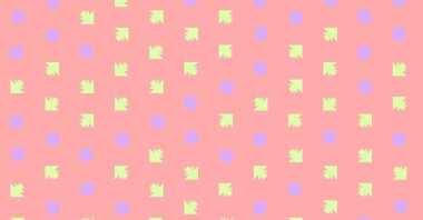 Soyut Renk Yarım Tonlama Noktaları üretken sanat arkaplanı çizimi