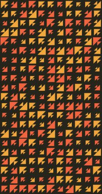 Soyut Renk Yarım Tonlama Noktaları üretken sanat arkaplanı çizimi