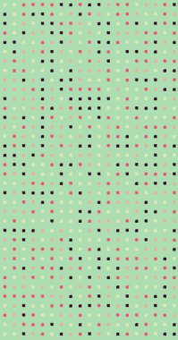 Soyut Renk Yarım Tonlama Noktaları üretken sanat arkaplanı çizimi