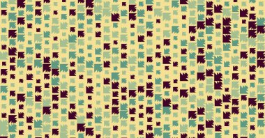 Soyut Renk Yarım Tonlama Noktaları üretken sanat arkaplanı çizimi