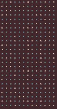 Soyut Renk Yarım Tonlama Noktaları üretken sanat arkaplanı çizimi