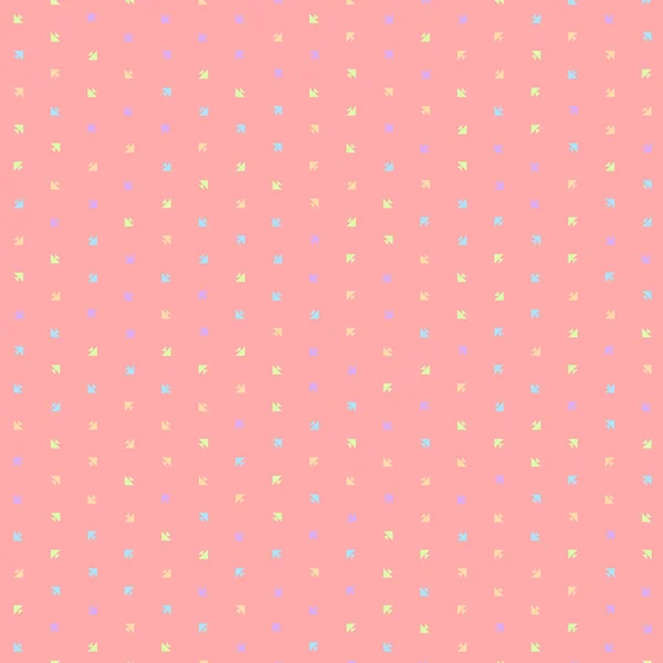 Abstrait Couleur Halftone Dots Art Génératif Fond Illustration — Image vectorielle