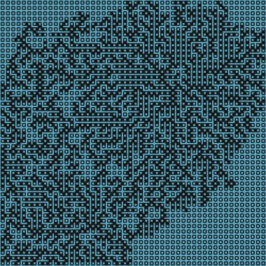 Albert-Laszlo Barabasi algoritma ağ görselleştirme uygulaması