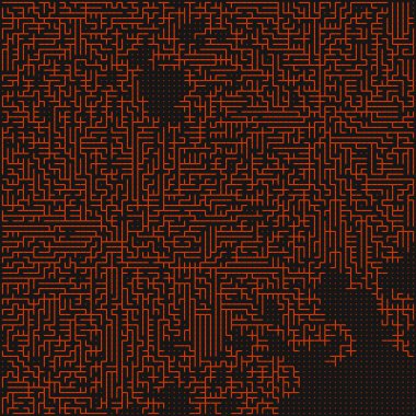 Albert-Laszlo Barabasi algoritma ağ görselleştirme uygulaması