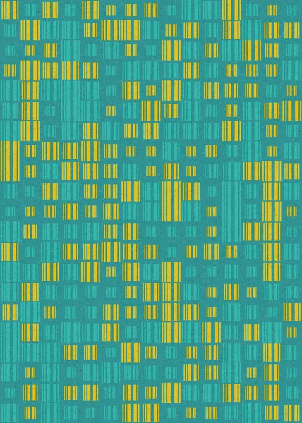 Illustrazione Astratta Arte Computazionale Generativa Del Modello Geometrico — Vettoriale Stock