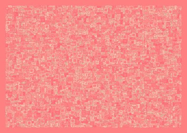 Ofset Quad üretken sanat arkaplan çizimi