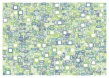 Ofset Quad üretken sanat arkaplan çizimi