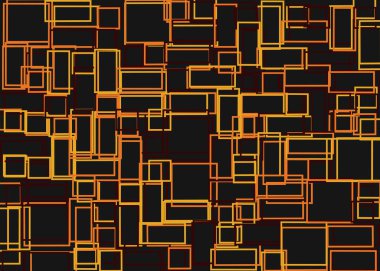 Ofset Quad üretken sanat arkaplan çizimi