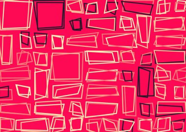 Ofset Quad üretken sanat arkaplan çizimi