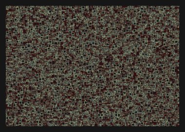 Ofset Quad üretken sanat arkaplan çizimi