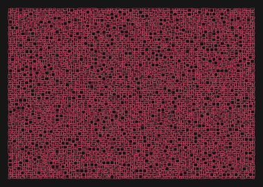 Ofset Quad üretken sanat arkaplan çizimi