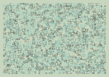 Ofset Quad üretken sanat arkaplan çizimi