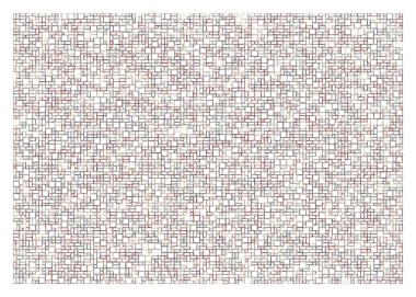 Ofset Quad üretken sanat arkaplan çizimi