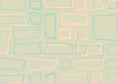 Ofset Quad üretken sanat arkaplan çizimi