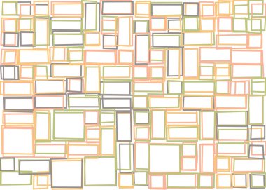 Ofset Quad üretken sanat arkaplan çizimi