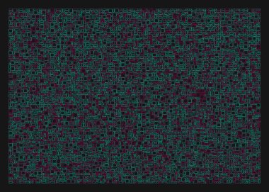 Ofset Quad üretken sanat arkaplan çizimi