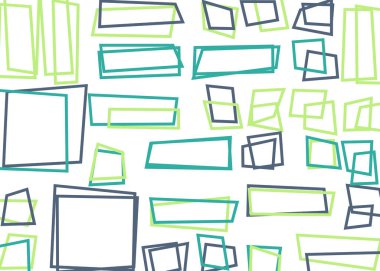 Ofset Quad üretken sanat arkaplan çizimi