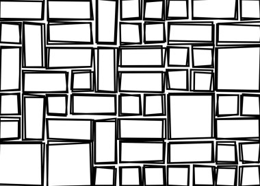 Ofset Quad üretken sanat arkaplan çizimi