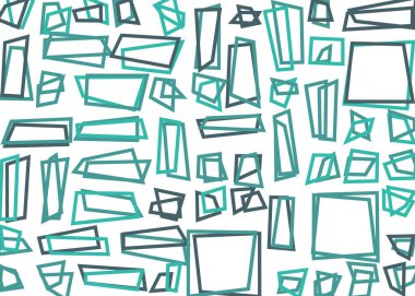 Ofset Quad üretken sanat arkaplan çizimi