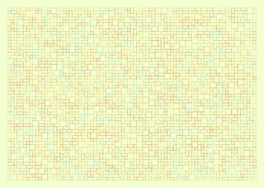 Ofset Quad üretken sanat arkaplan çizimi