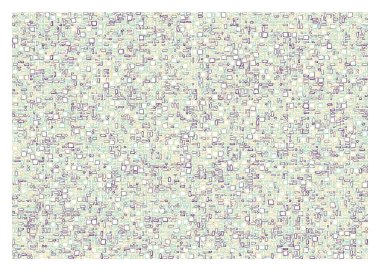 Ofset Quad üretken sanat arkaplan çizimi